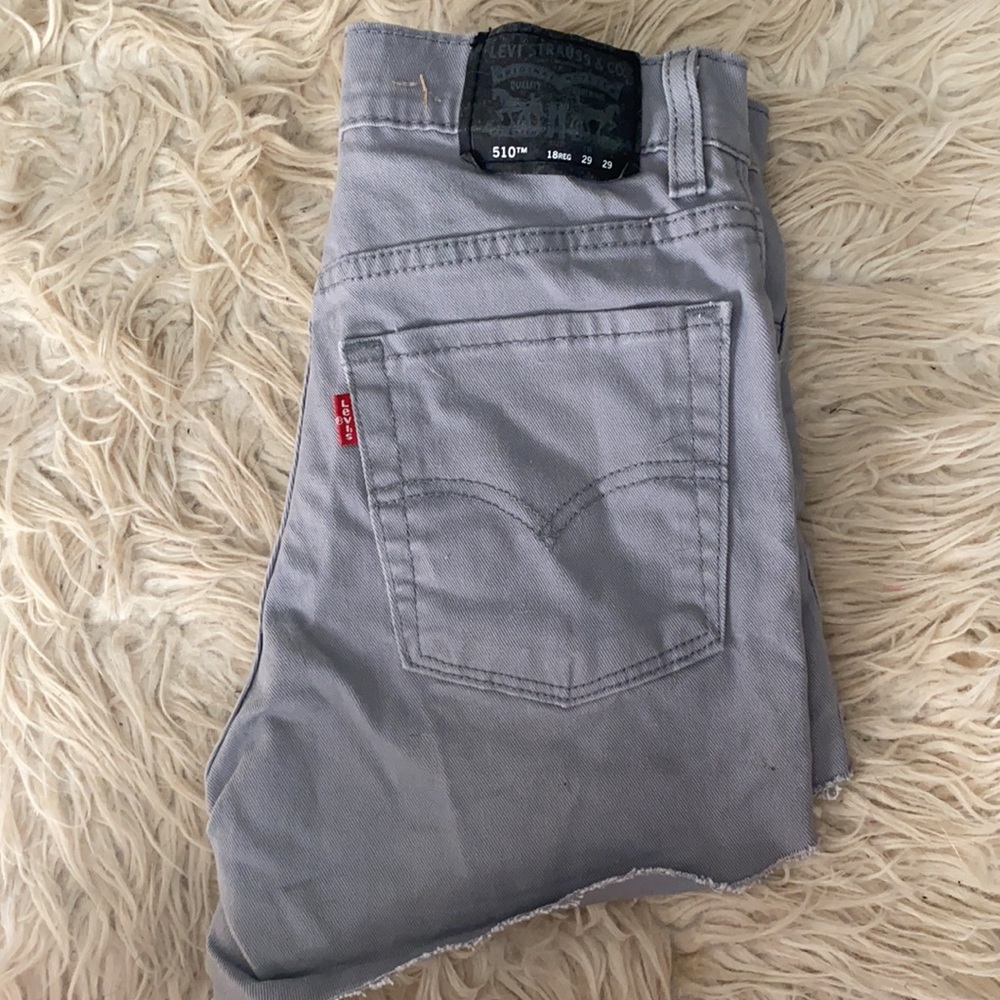 Grey 510™️ Levi Jean Shorts